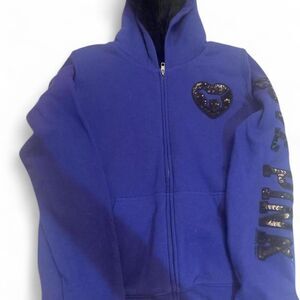 Victoria-s-secret Women's Blue and Purple Jacket